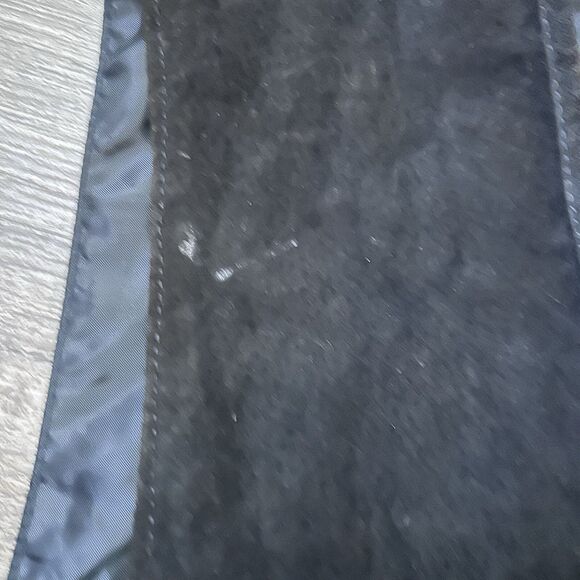 Vintage REPP Black Suede Leather Vest -Large Tall - Picture 8 of 8